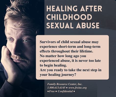 adult victims of childhood abuse.